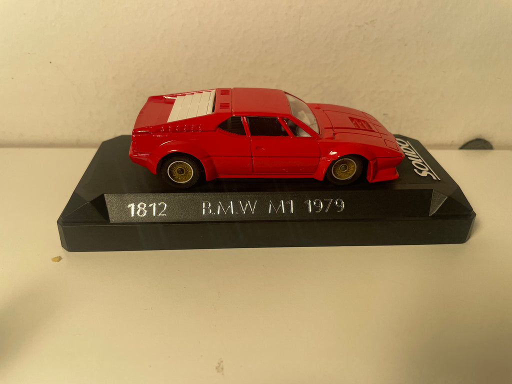 BMW M1 rout vu 1979 - Solido Referenz 1812
