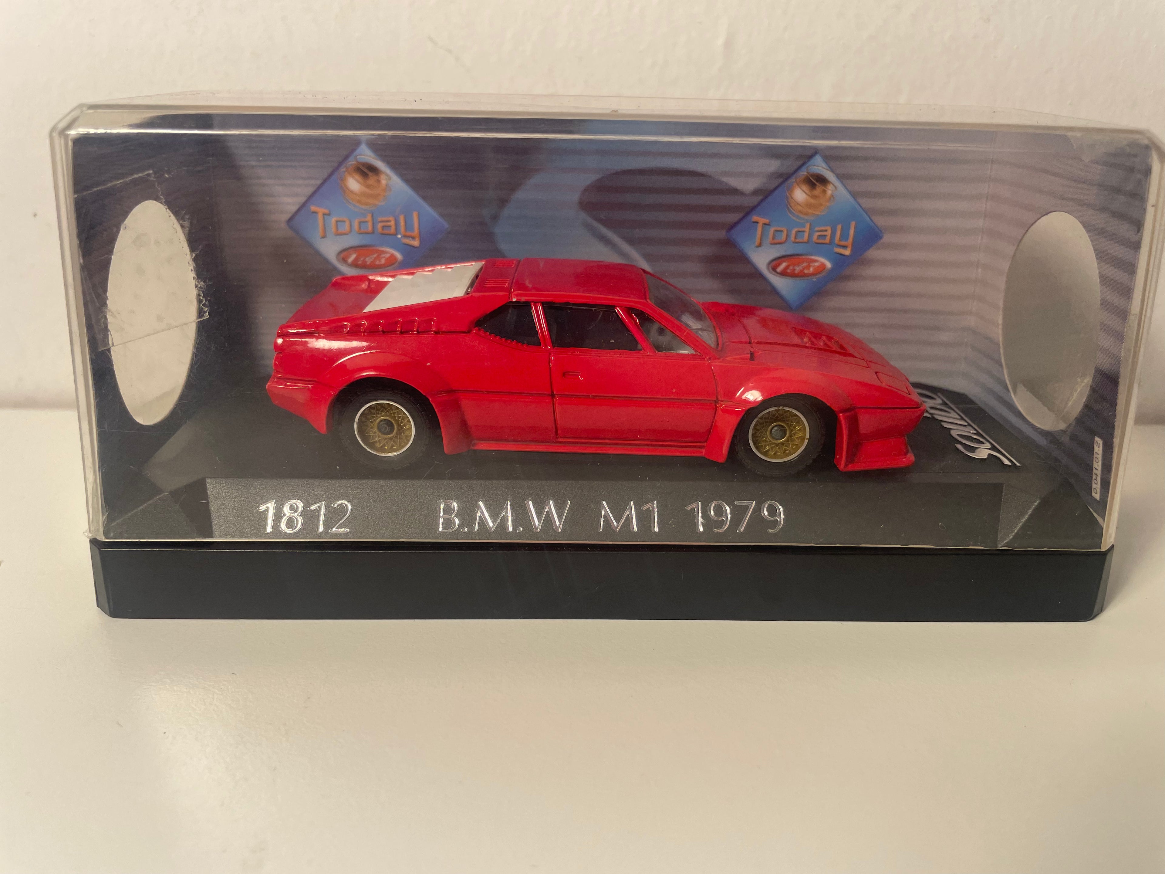 BMW M1 rout vu 1979 - Solido Referenz 1812