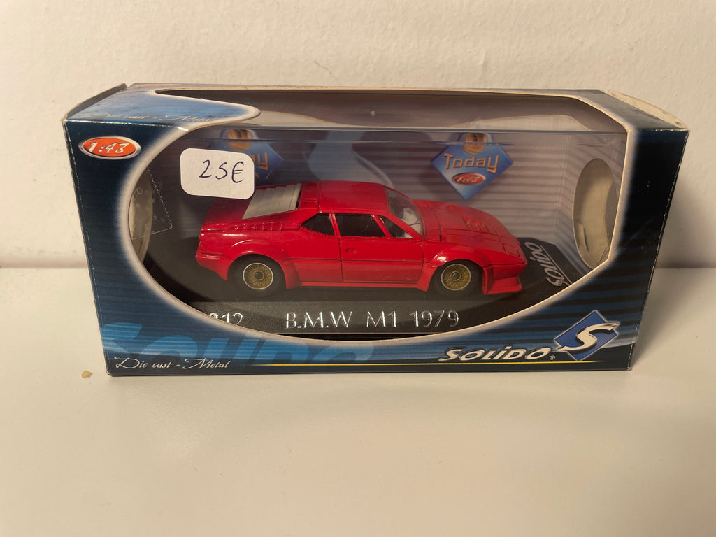 BMW M1 rout vu 1979 - Solido Referenz 1812