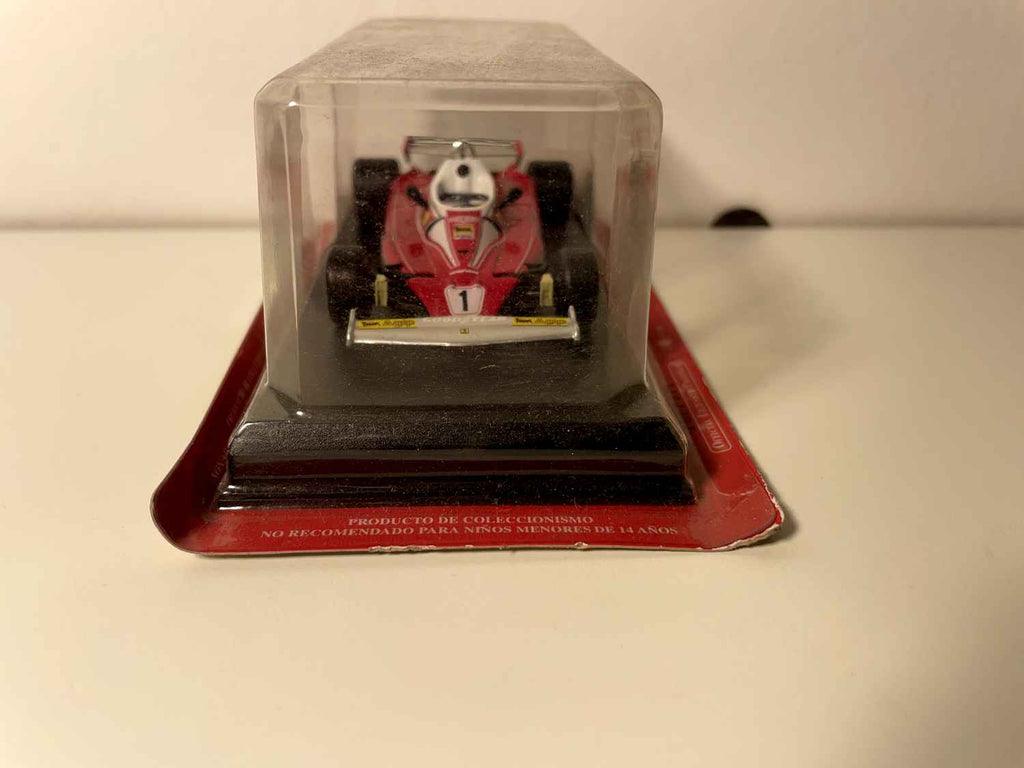 Ferrari 312T2 rouge numéro 1 - Formule 1 (blister)