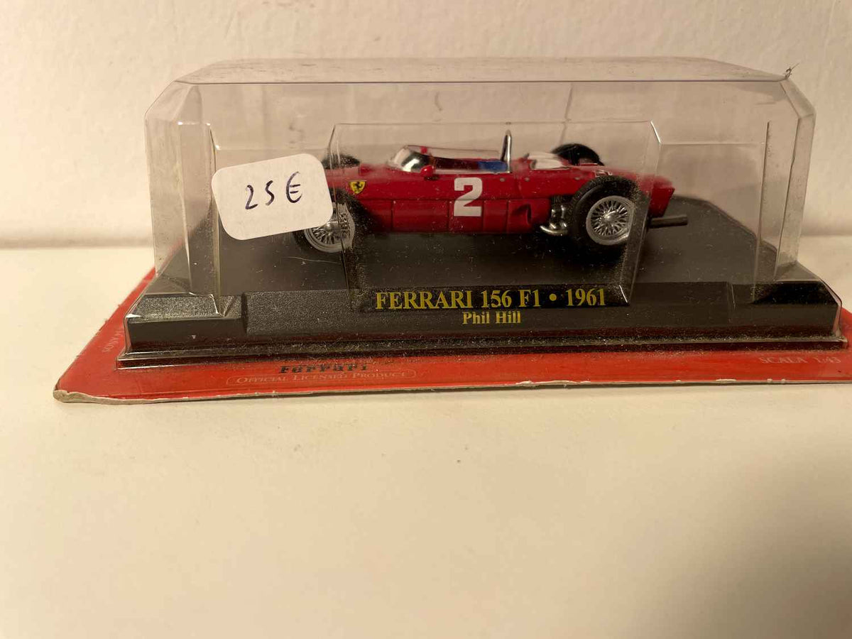 Ferrari 156 F1 rood nummer 2 van 1961 - Formule 1 - Phil Hill