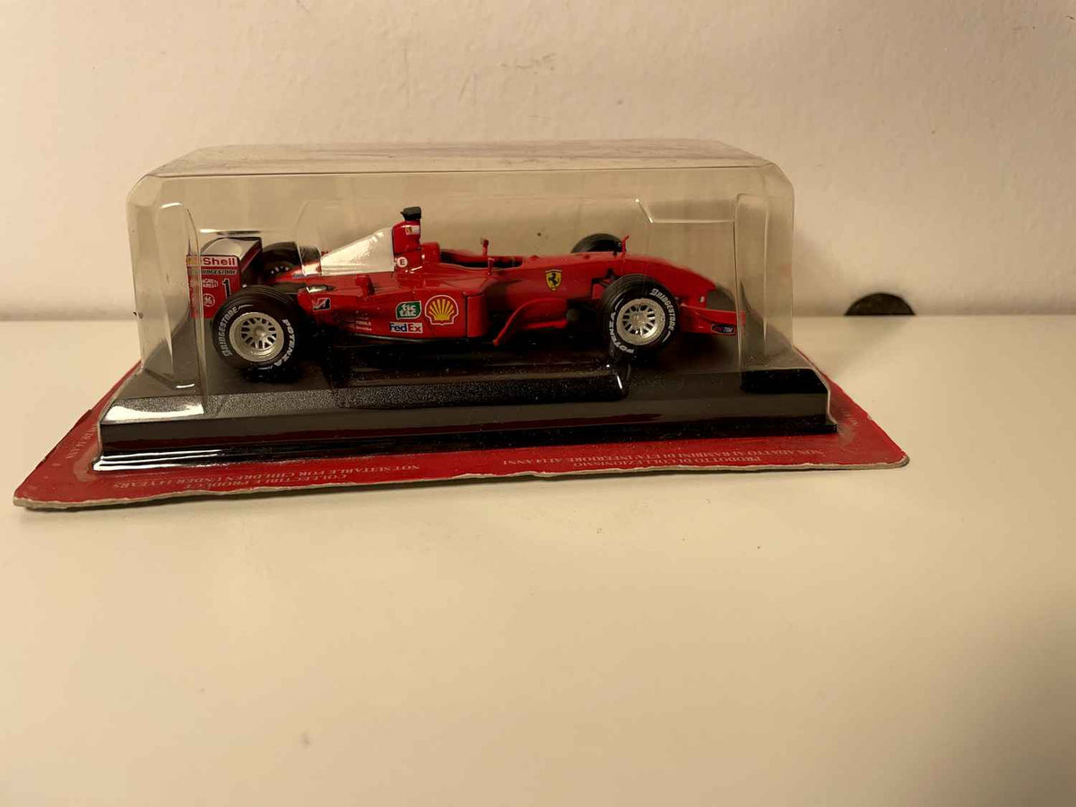 Ferrari F2001 rossa numero 1 del 2001 - Formula 1 (Altaya) - Michael Schumacher