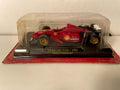 Ferrari F310 vermelho número 1 de 1996 - Fórmula 1 - Michael Schumacher