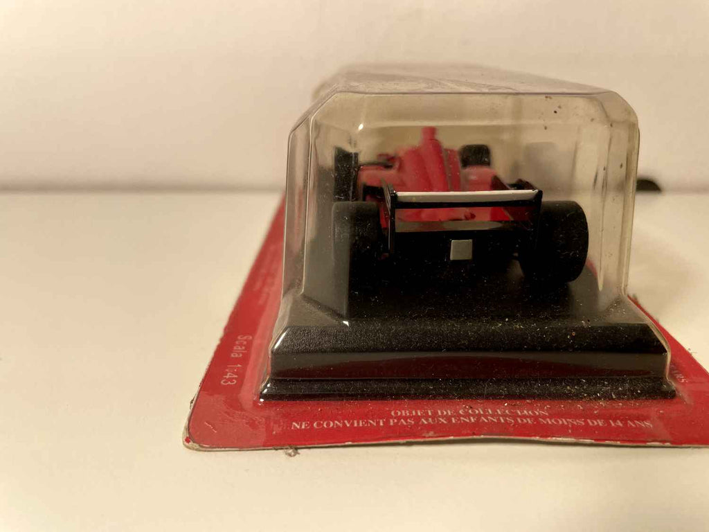 Ferrari F310 vermelho número 1 de 1996 - Fórmula 1 - Michael Schumacher
