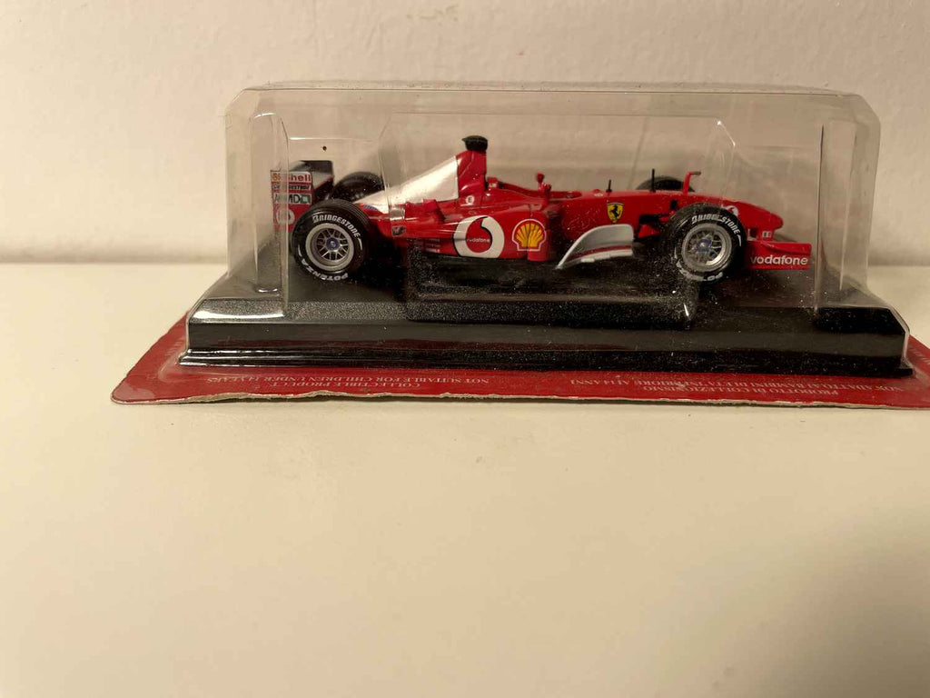 Ferrari F2002 czerwona numer 1 z 2002 - Formuła 1 - Michael Schumacher