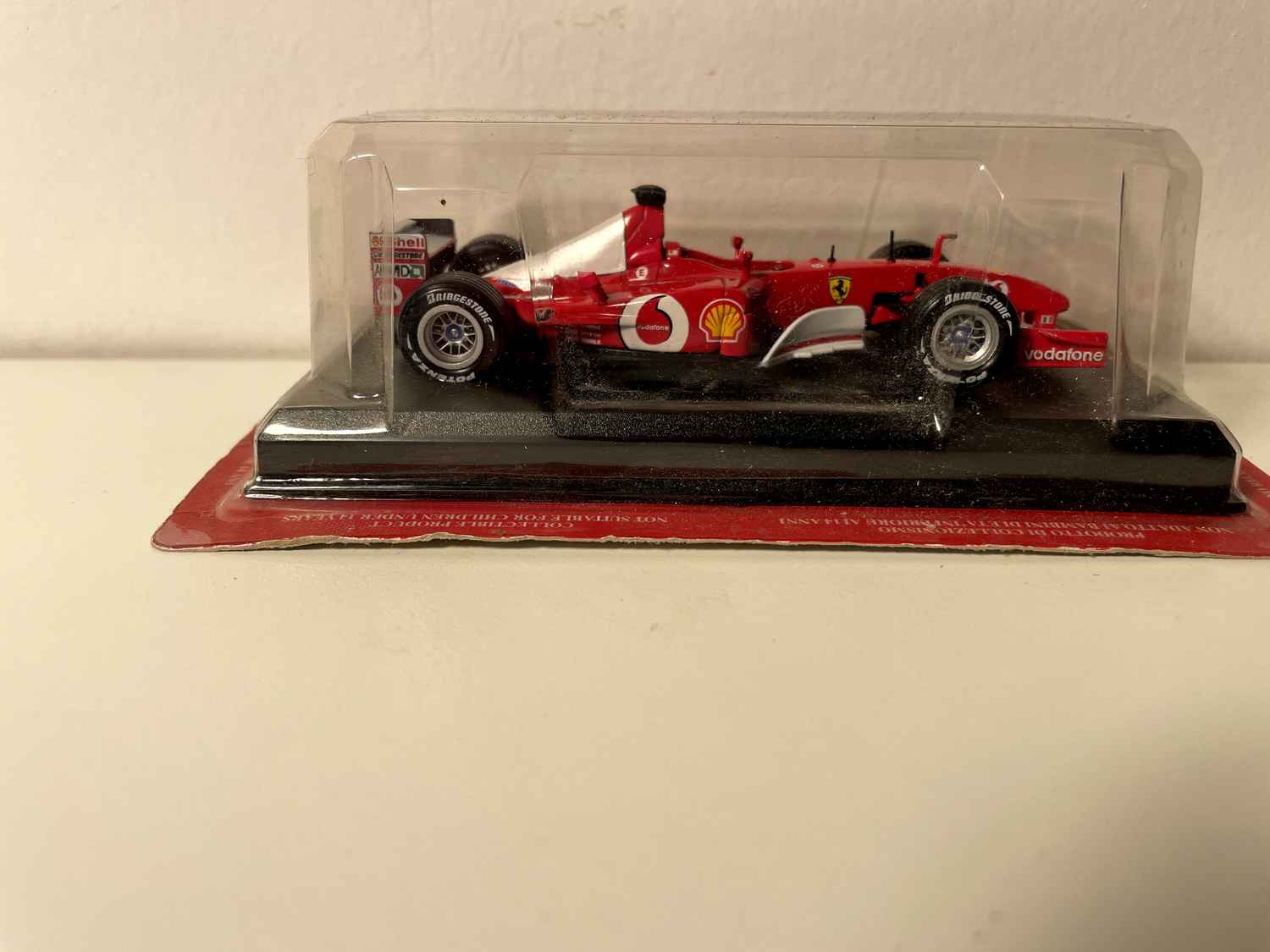 Ferrari F2002 rout Nummer 1 vu 2002 - Formel 1 - Michael Schumacher
