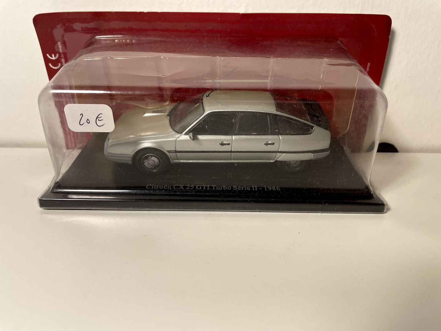 Citroën CX 25 GTI Turbo Serie 2 grijs uit 1986