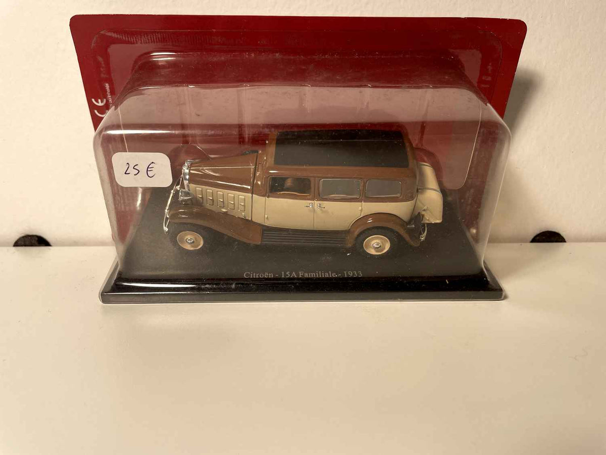 Citroën 15A Familiale marrone e beige del 1933