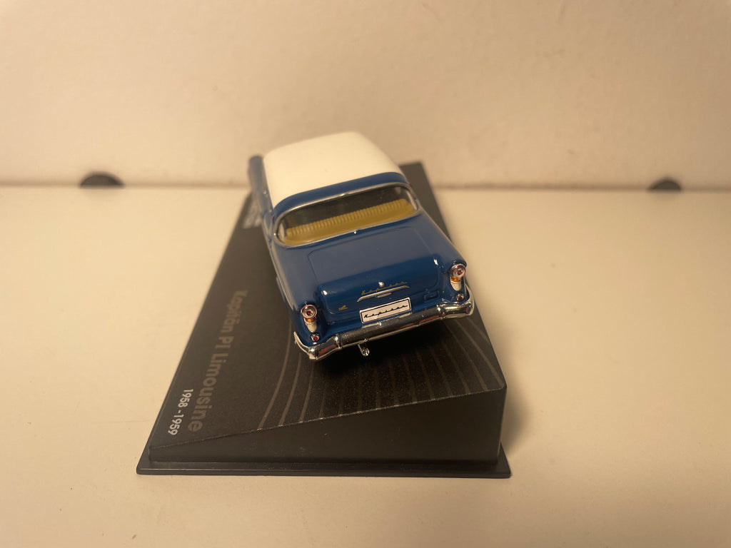 Opel Kapitän PI Limousine bleue et toit blanc - 1958-1959