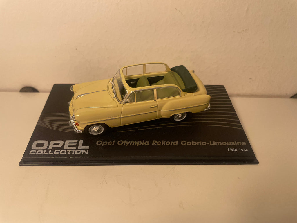 Opel Olympia Rekord Cabrio-Limousine beige - 1954-1956