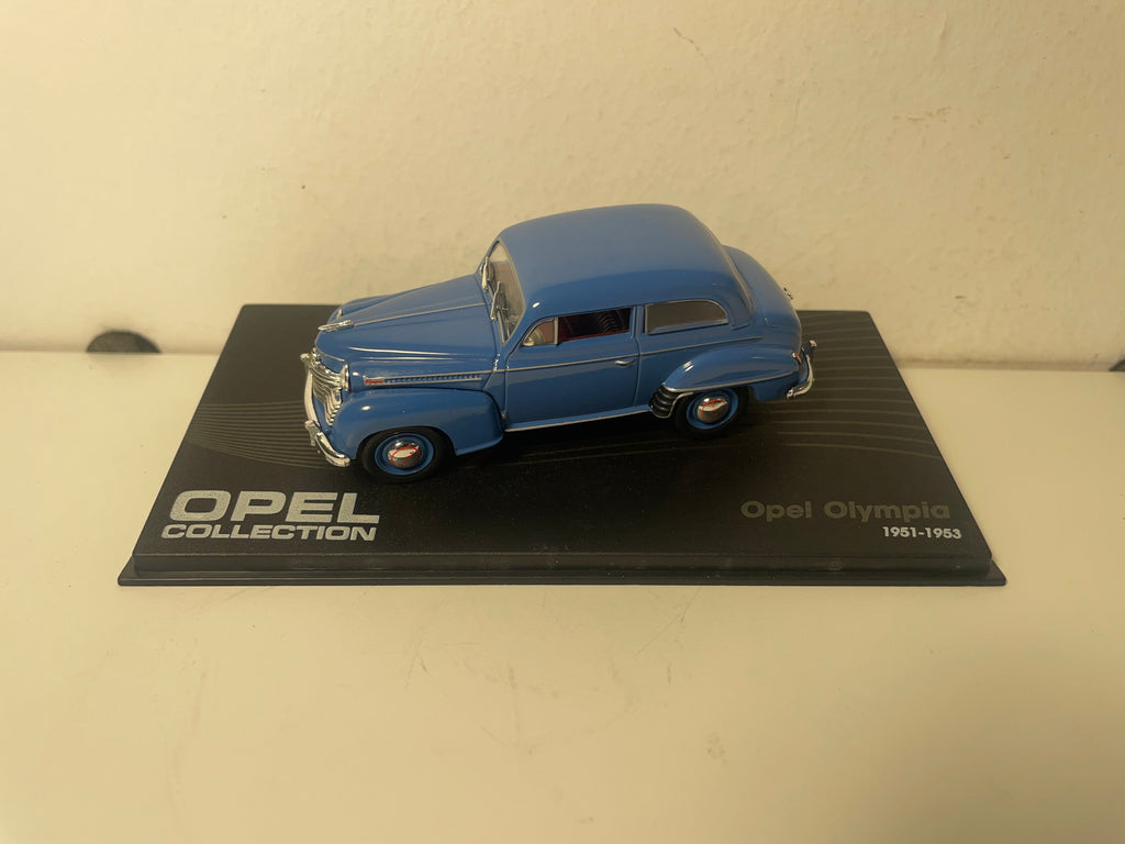 Opel Olympia niebieska - 1951-1953