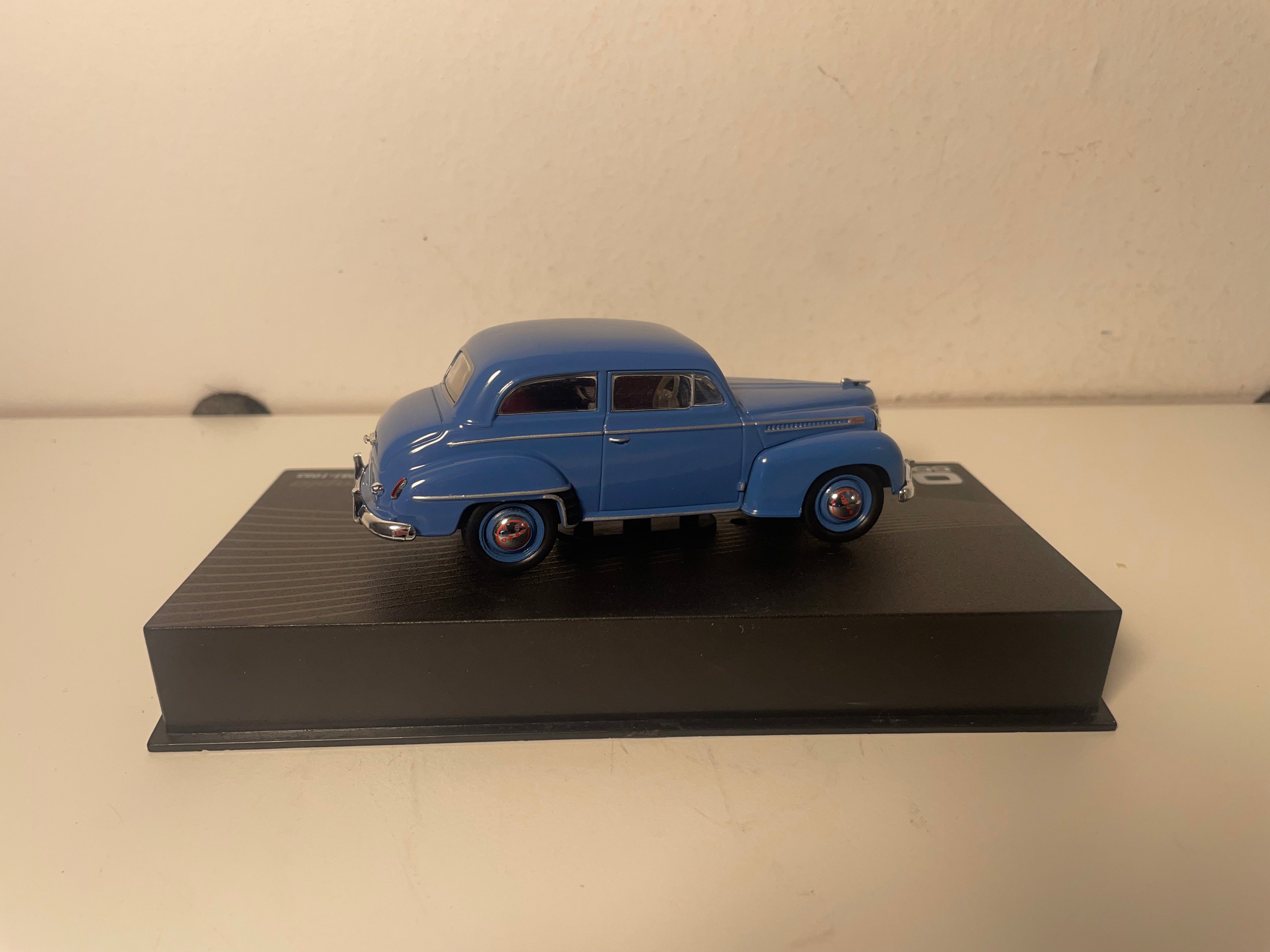 Opel Olympia niebieska - 1951-1953