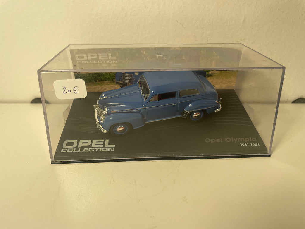 Opel Olympia niebieska - 1951-1953