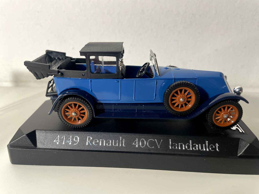 Renault 40CV Landaulet niebieski (Solido referencja 4149)