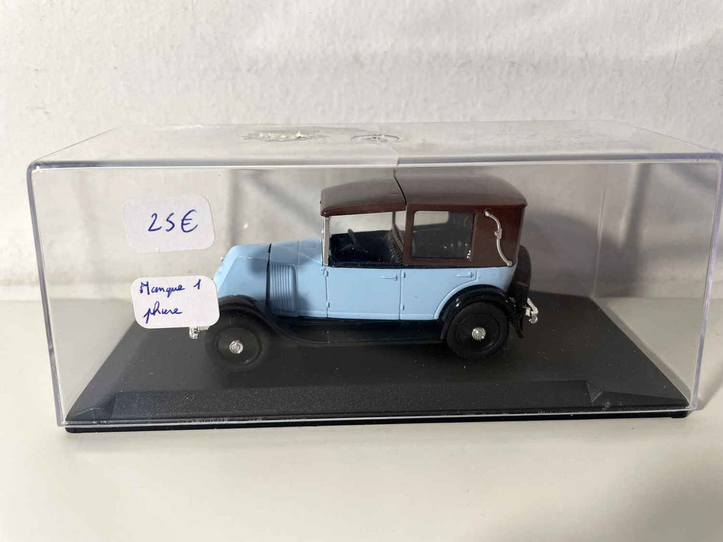 Renault KZ niebieska i brązowa z dachem (ELIGOR nr 100819)