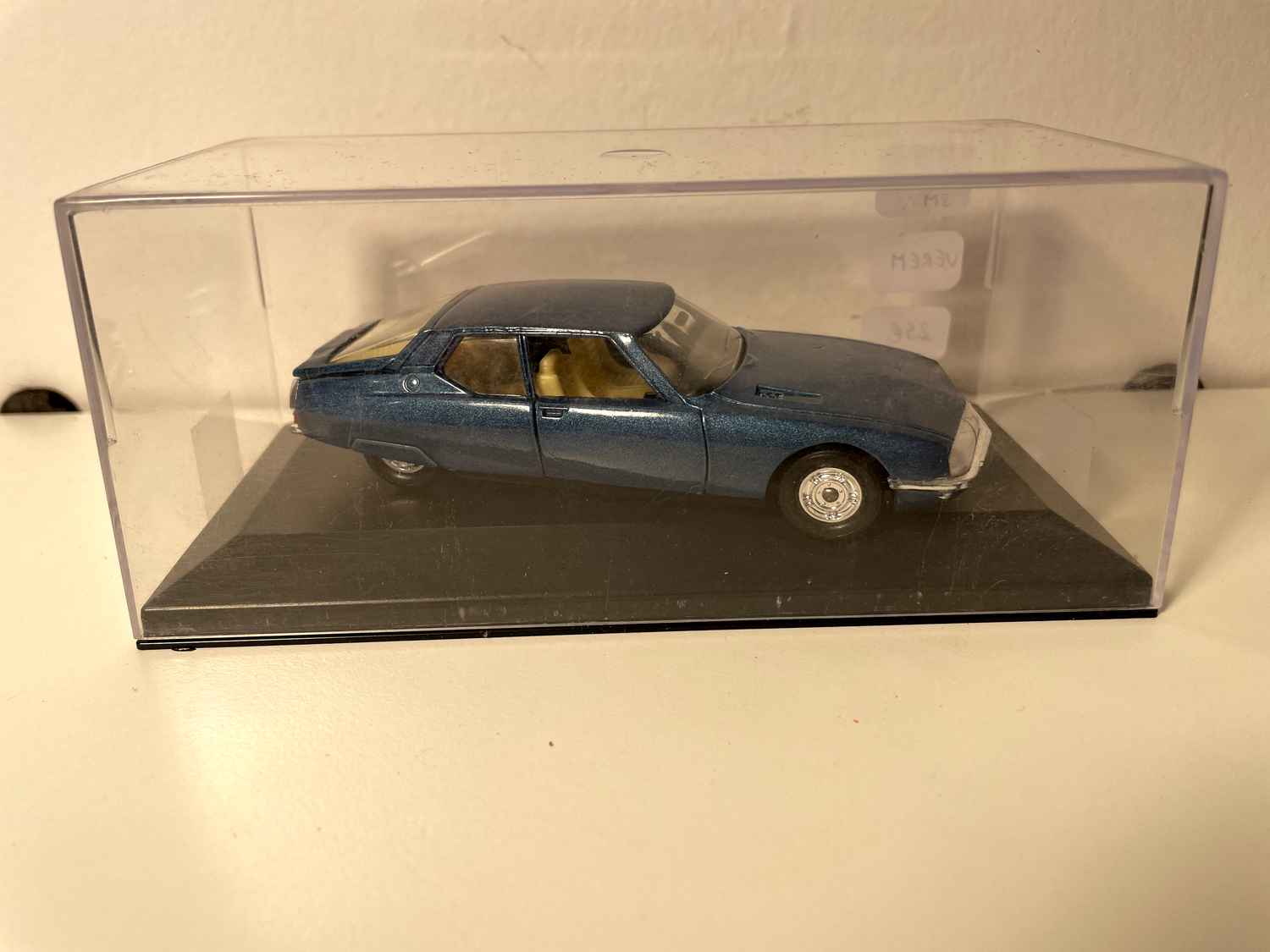 Citroën SM blou (Auto op Basis - Plexi Këscht) - VEREM