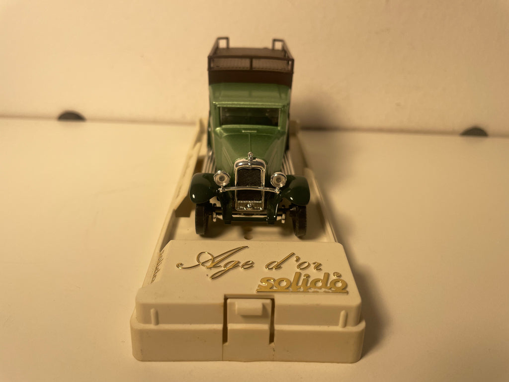 Grüner und brauner Minibus "Palace Hotel" - Solido Referenz 4405