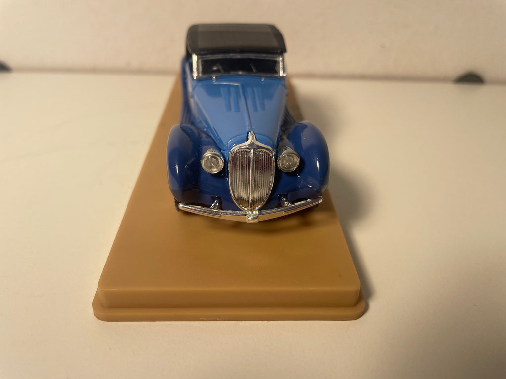 Delahaye 135M - Figoni-Falashi bleue de 1939 - Solido