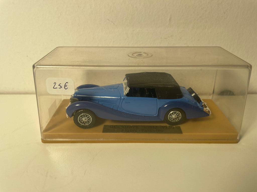 Delahaye 135M - Figoni-Falashi bleue de 1939 - Solido