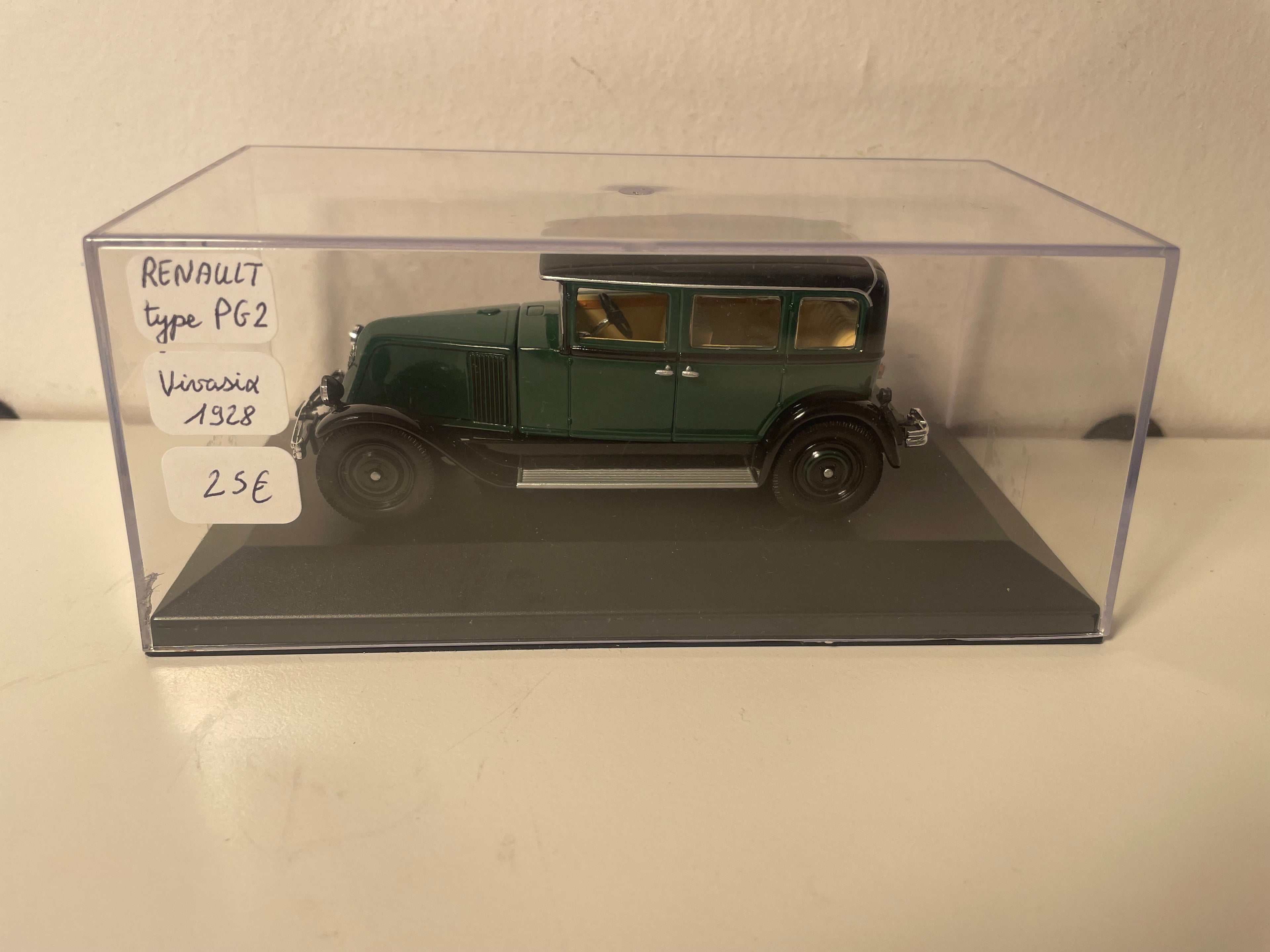 Renault tipo PG2 Vivasix verde de 1928