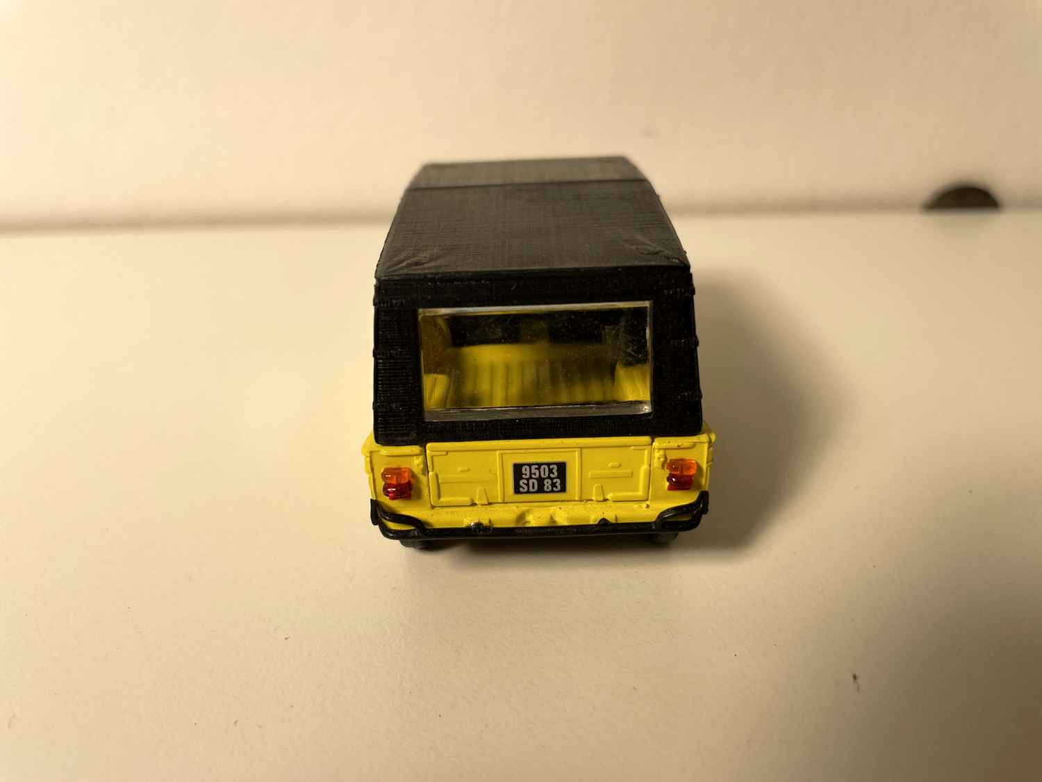 Citroën Méhari giel - Norev (sub Blister)