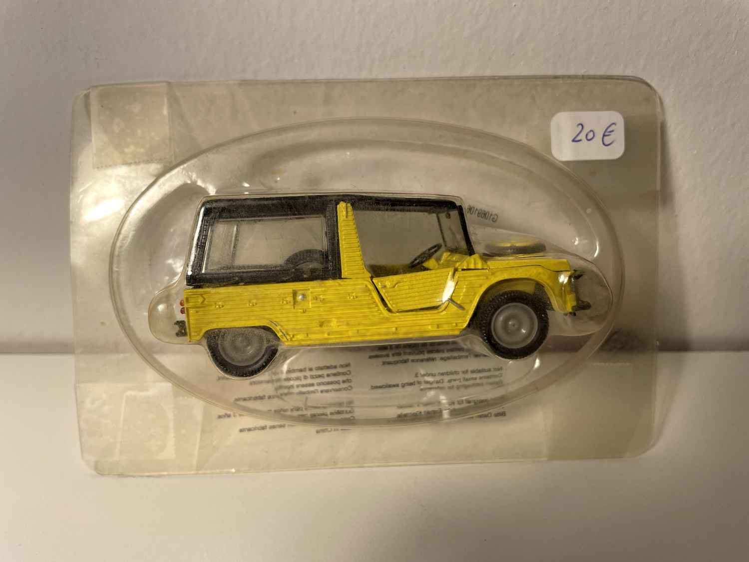 Citroën Méhari giel - Norev (sub Blister)
