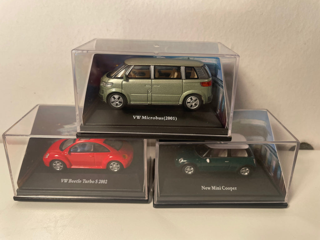 Coffret de 6 voitures (échelle: 1/72ème)