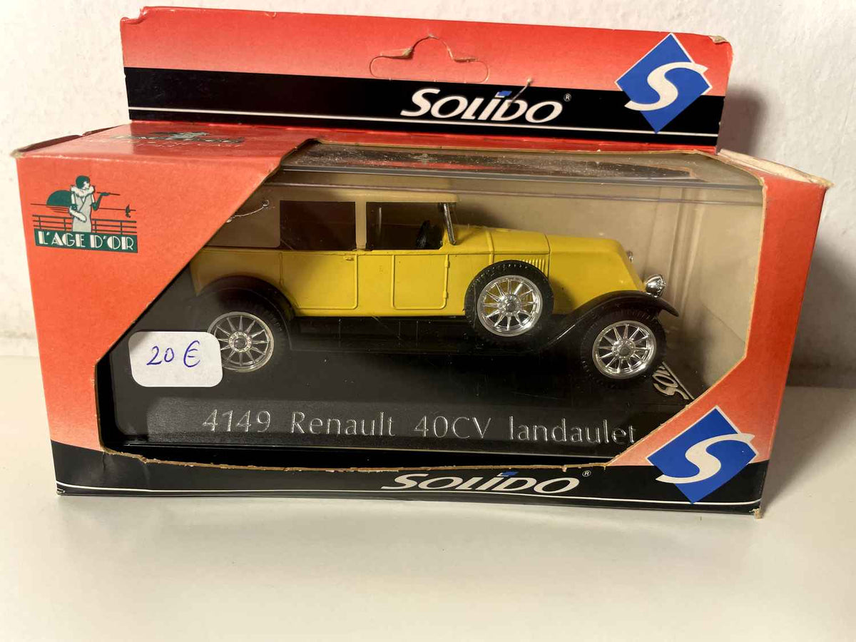 Renault 40CV Landaulet giel (Solido Referenz 4149)