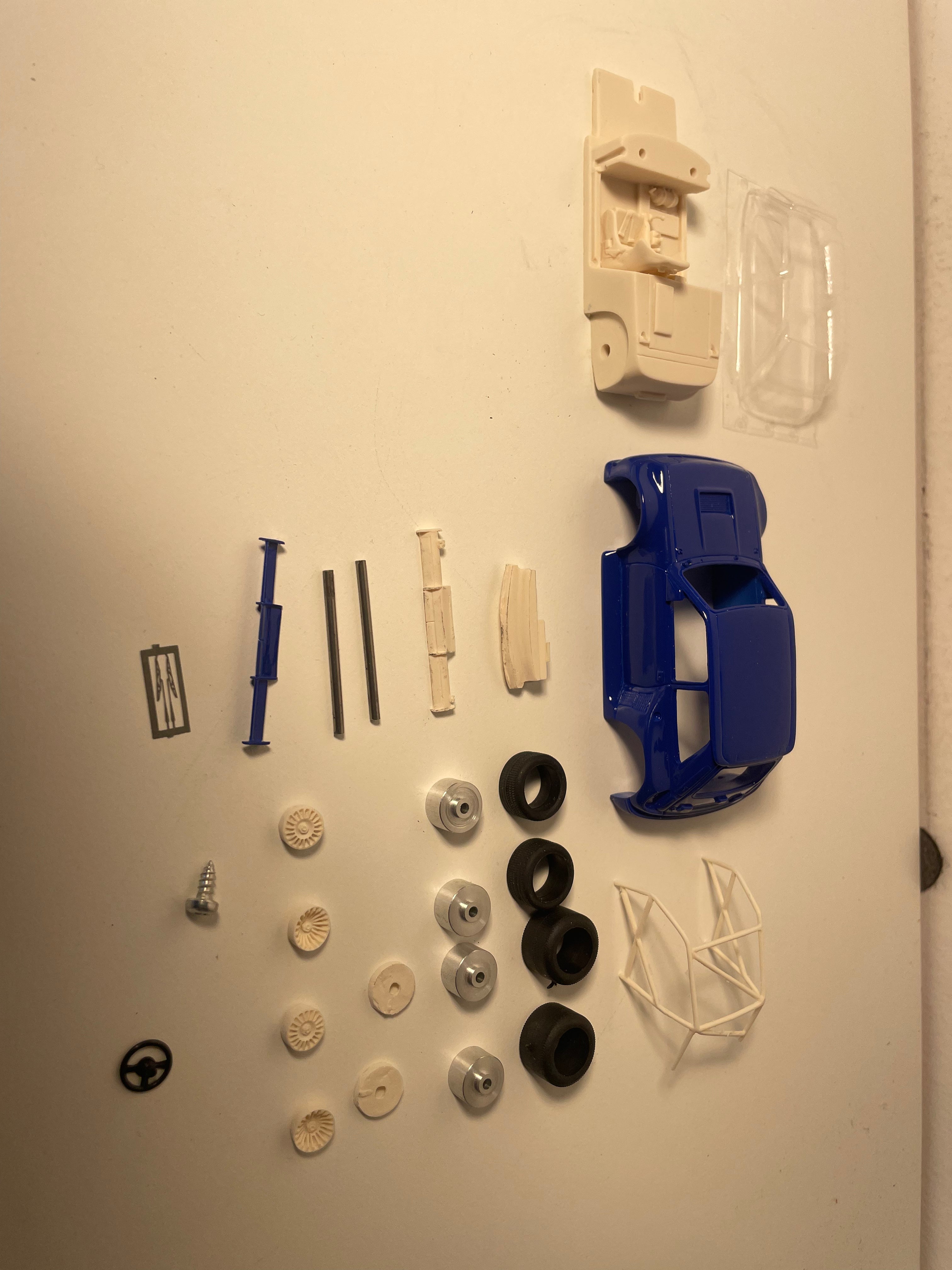 Renault 5 Turbo Blue TO BUILD - JPS Collectible Miniatures