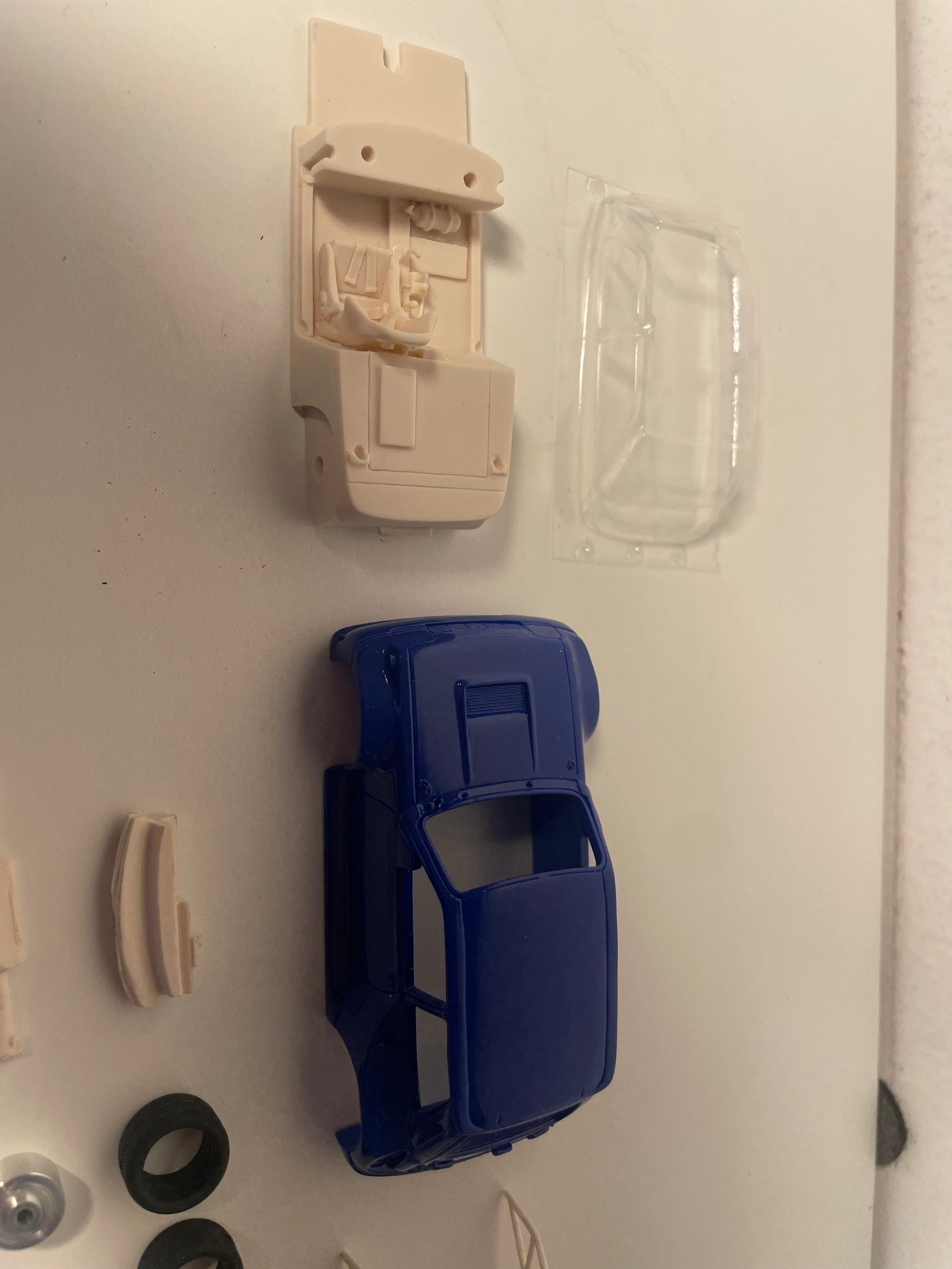 Renault 5 Turbo Blue TO BUILD - JPS Collectible Miniatures