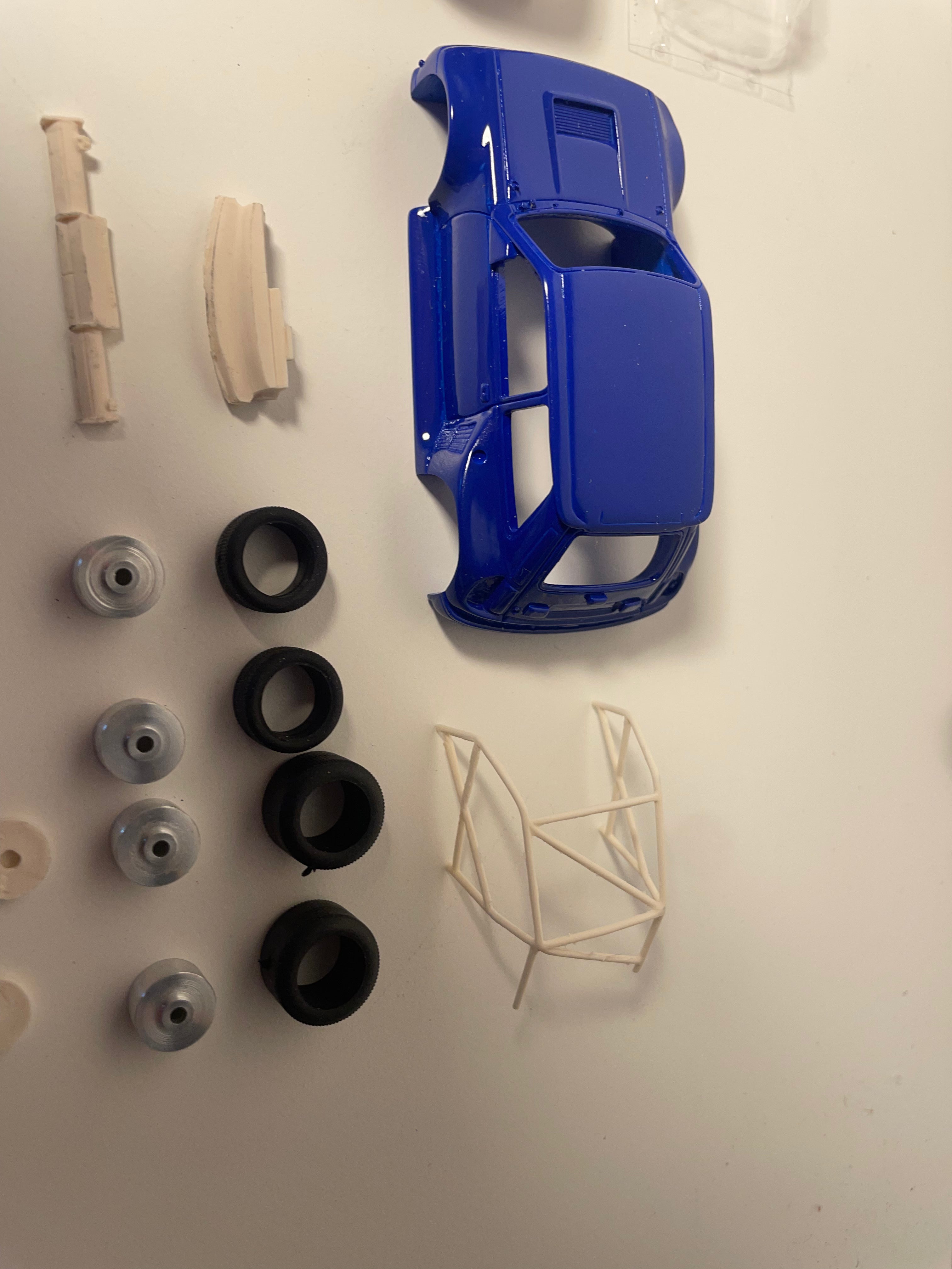 Renault 5 Turbo Blue TO BUILD - JPS Collectible Miniatures