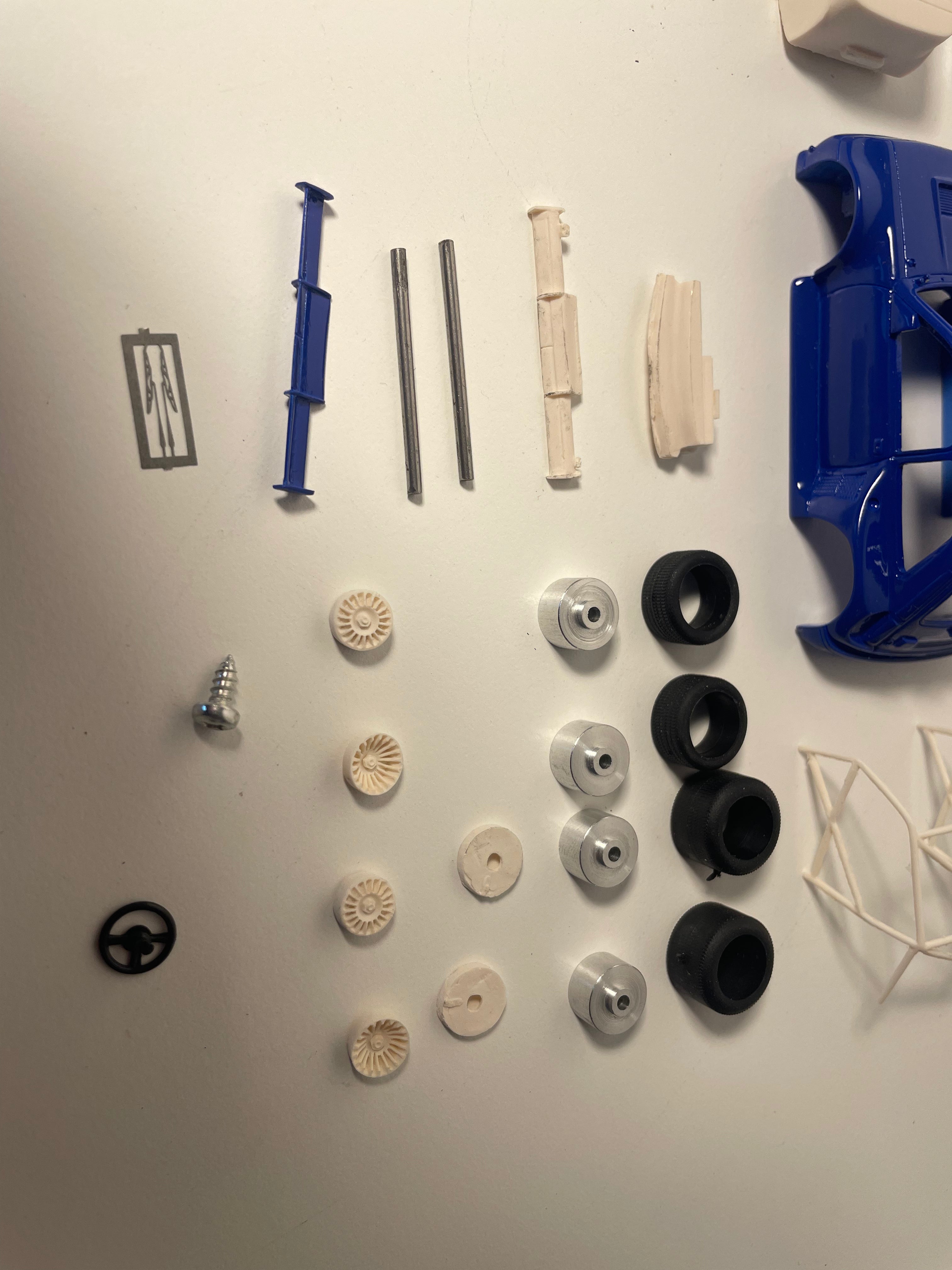 Renault 5 Turbo Blue TO BUILD - JPS Collectible Miniatures