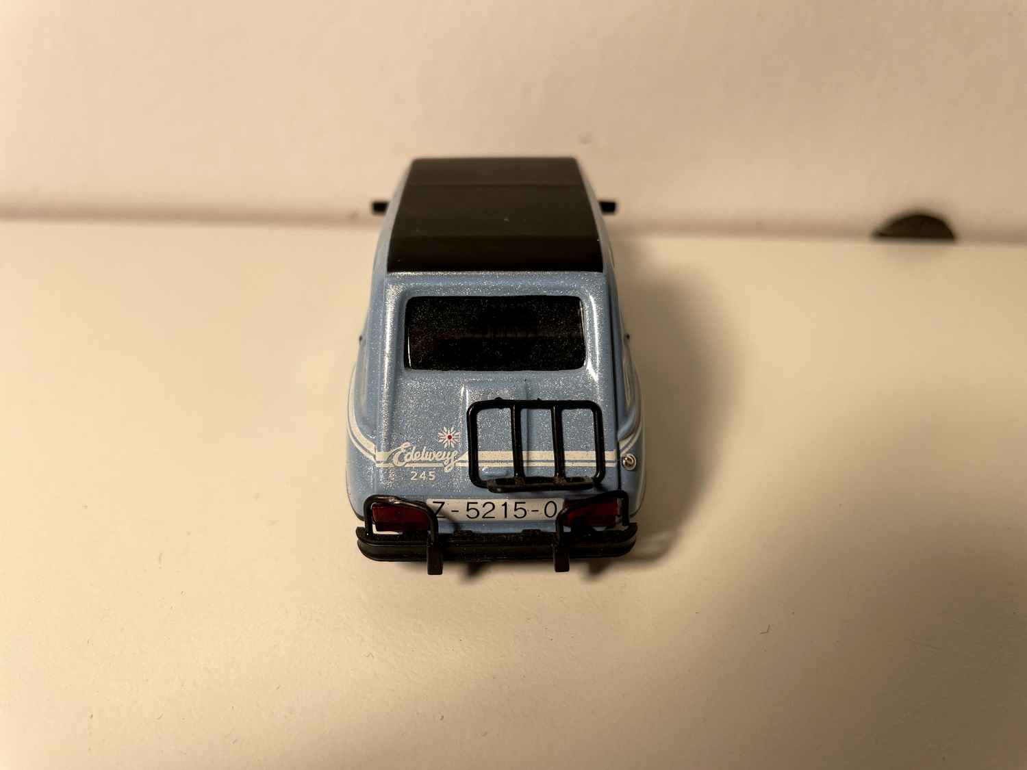 Citroën Dyane Edelweiss blo a schwaarz Dächer - Norev (e Kéier)