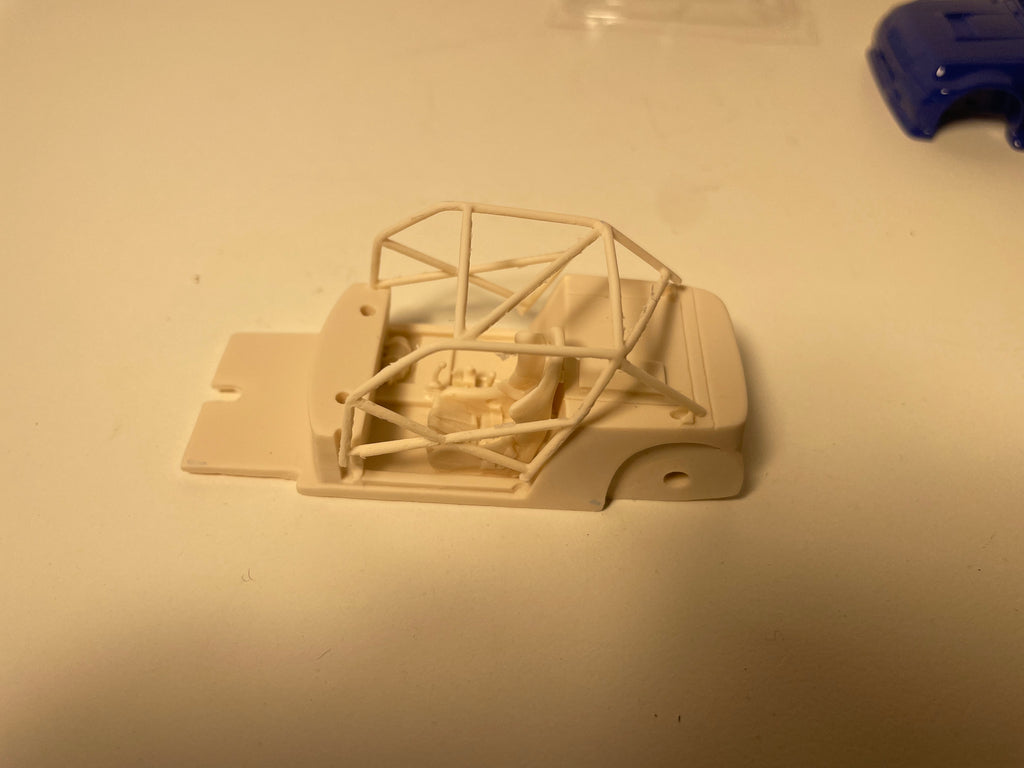 Renault 5 Turbo bleue A CONSTRUIRE - JPS miniatures auto de collection