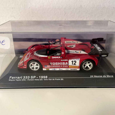 Ferrari 333 SP red number 12 (24 Hours of Le Mans 1998)