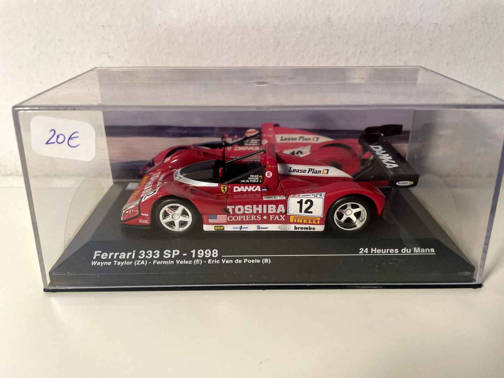 Ferrari 333 SP rossa numero 12 (24 Ore di Le Mans 1998)