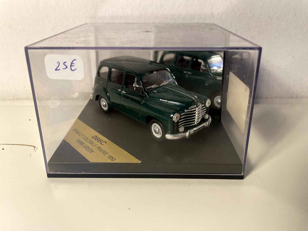 Renault Colorale Prairie verde scuro del 1950 (riferimento VITESSE 066C)