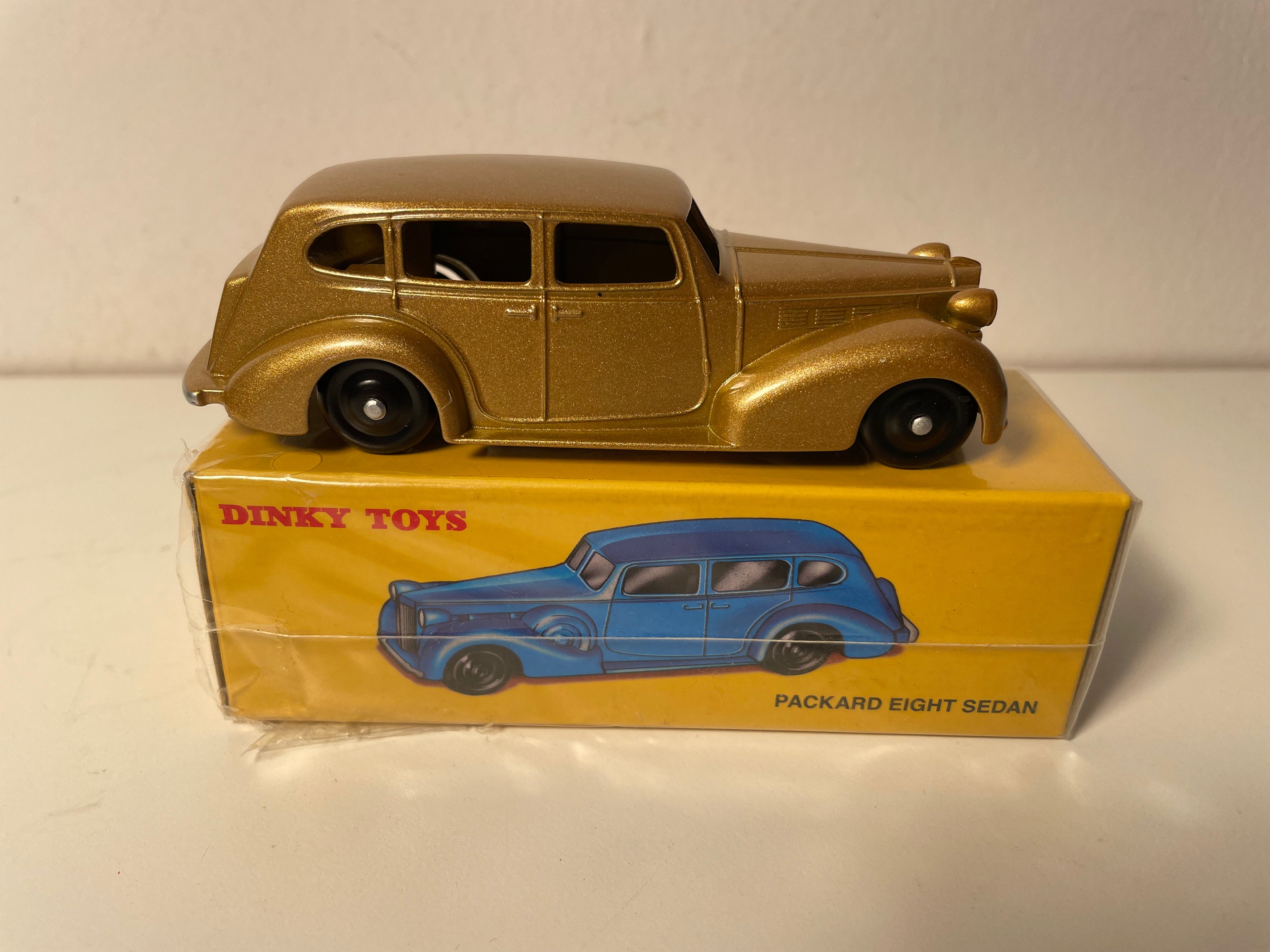 Packard Eight Sedan brown Dinky-Toys (Editions Atlas)