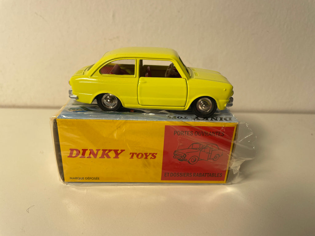 Fiat 850 amarillo Dinky-Toys (ediciones Atlas) - N°509