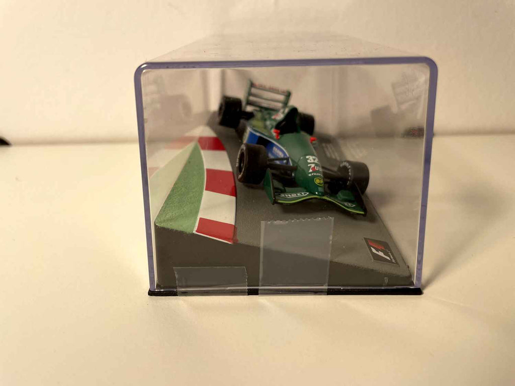 Jordan 191 gréng an gréng Nummer 32 - Formel 1 - Grand Prix vu Belgium 1991