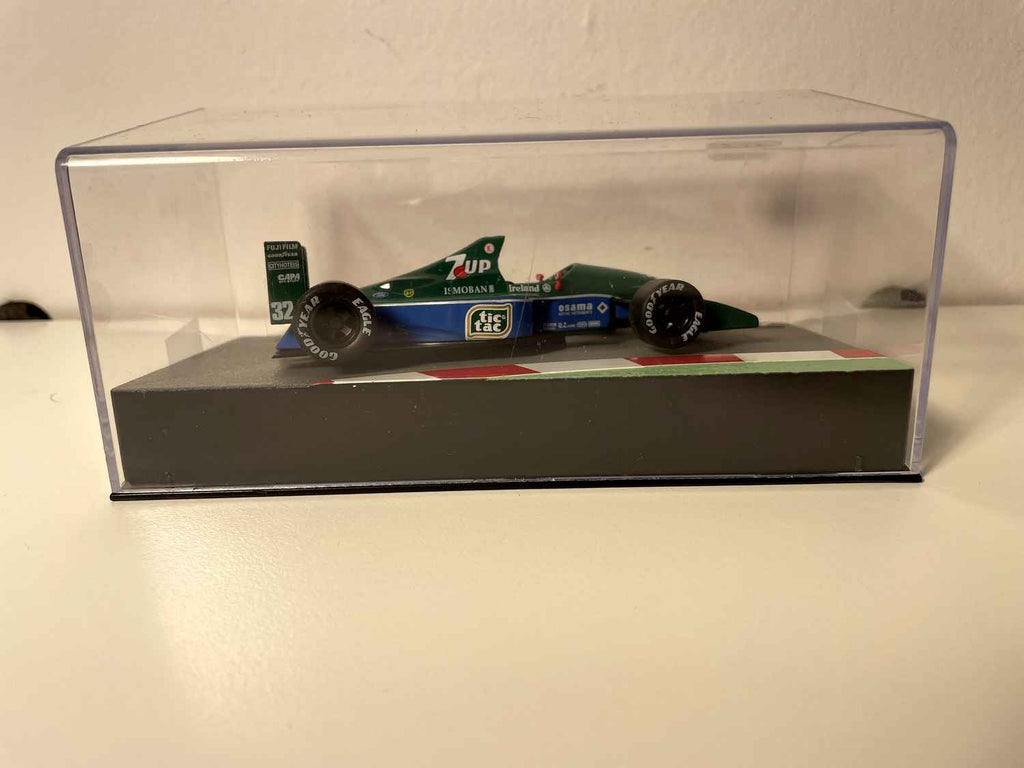 Jordan 191 gréng an gréng Nummer 32 - Formel 1 - Grand Prix vu Belgium 1991