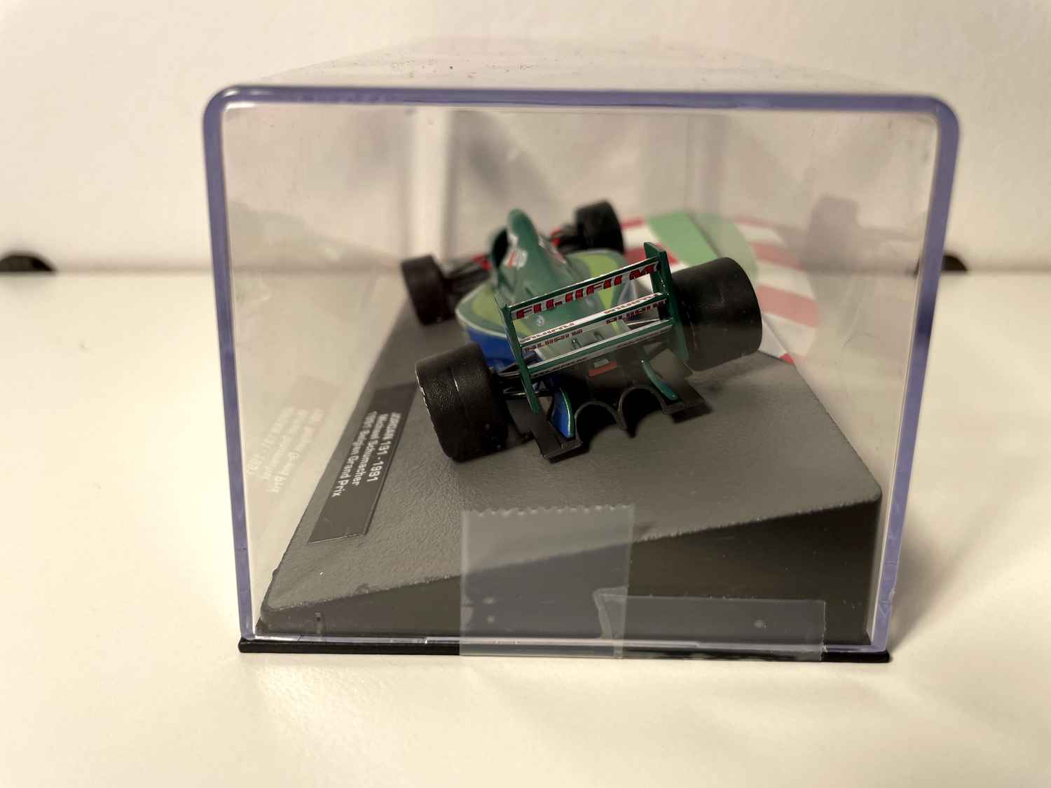 Jordan 191 gréng an gréng Nummer 32 - Formel 1 - Grand Prix vu Belgium 1991