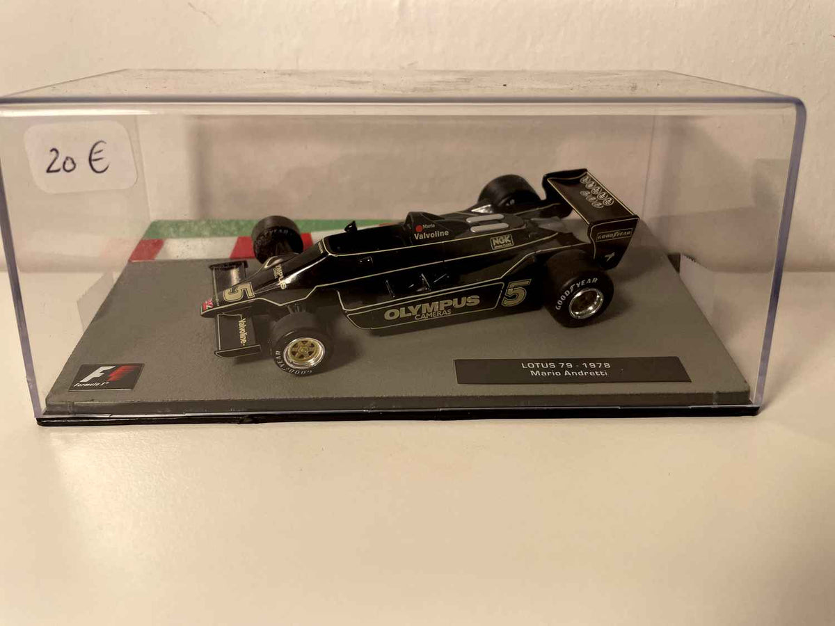 Lotus 79 noire numéro 5 de 1978 - Formule 1 (Mario Andretti)