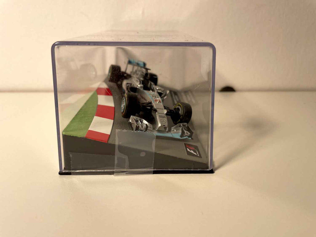 Mercedes F1 W05 Híbrido gris y verde número 44 (Fórmula 1)