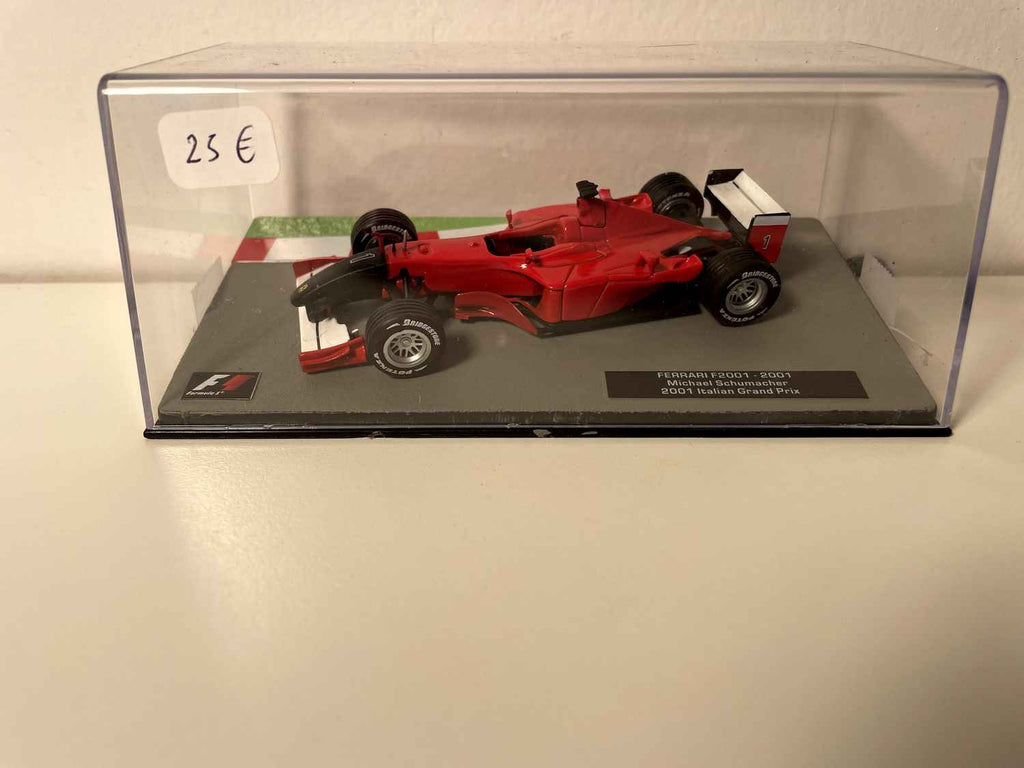 Ferrari F2001 czerwona numer 1 - Formuła 1 - Grand Prix Włoch 2001