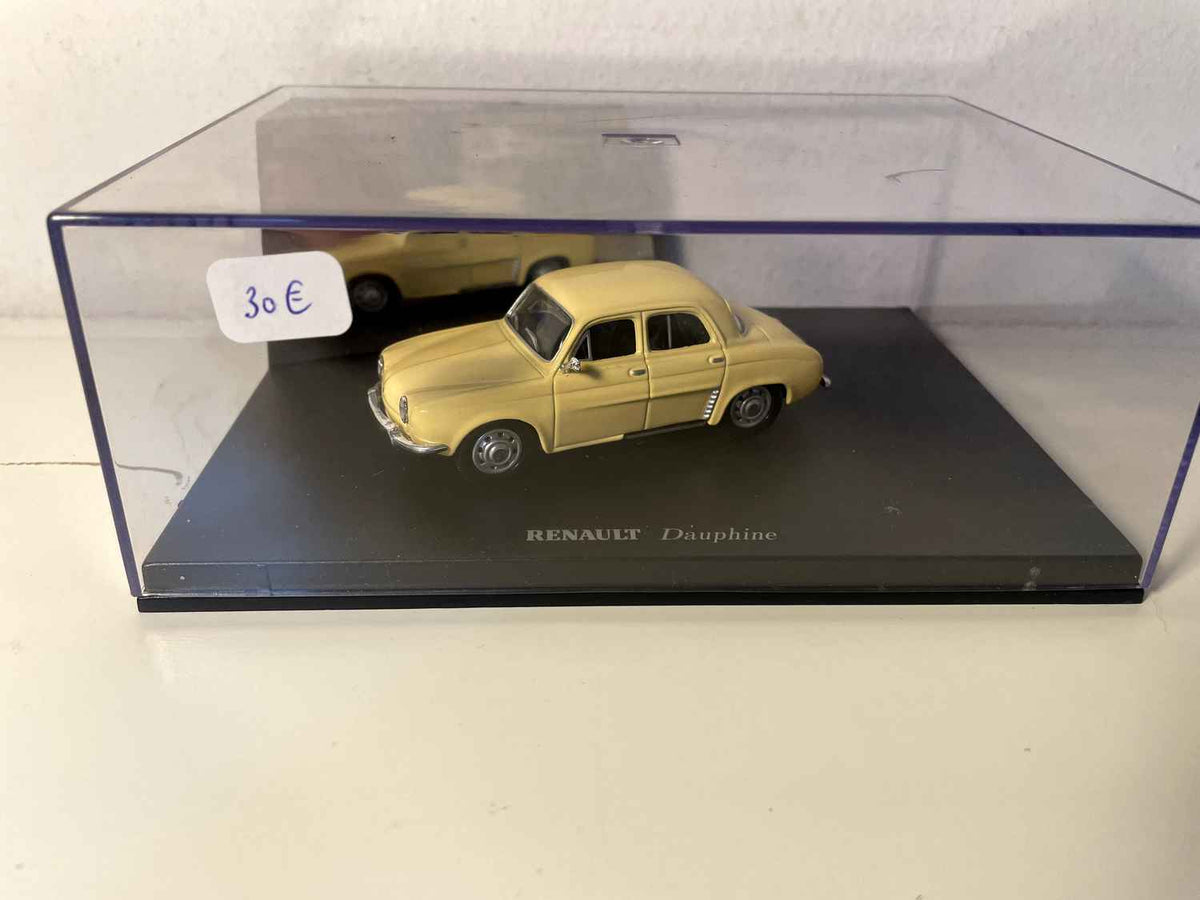 Renault Dauphine jasno żółty/beżowy (coffret boite rectangle) - Universal Hobbies