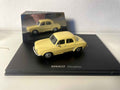 Renault Dauphine jasno żółty/beżowy (coffret boite rectangle) - Universal Hobbies