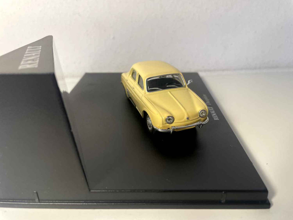 Renault Dauphine jasno żółty/beżowy (coffret boite rectangle) - Universal Hobbies