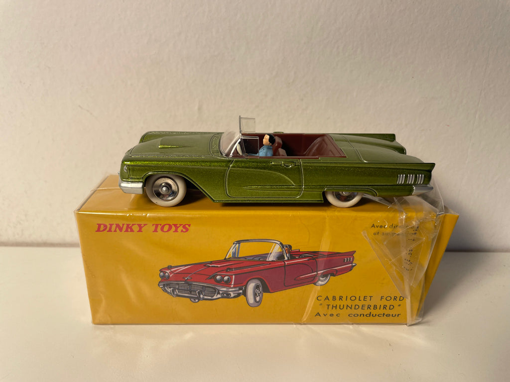 Ford Thunderbird cabriolet verte Dinky-Toys (Editions Atlas) - N°555