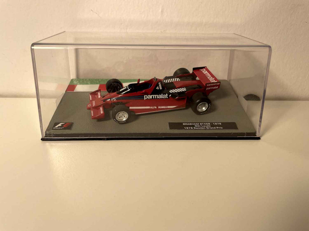 Brabham BT46B rossa e nera numero 1 - formula 1 - gran premio di Svezia 1978